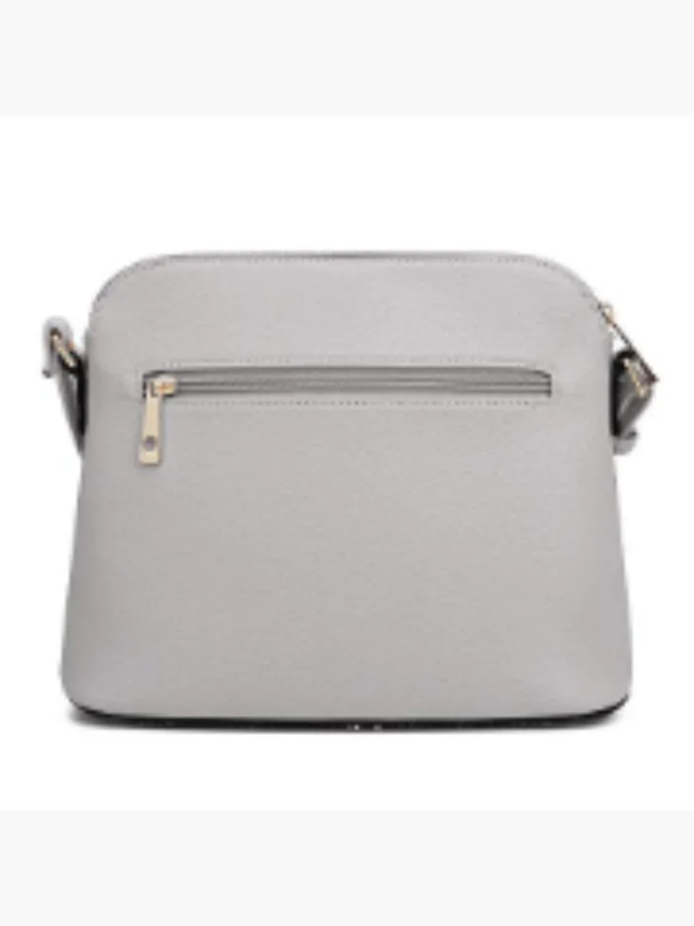 Lightweight Dome Crossbody Bag with Tassel Adjustable Strap Zipper Pockets